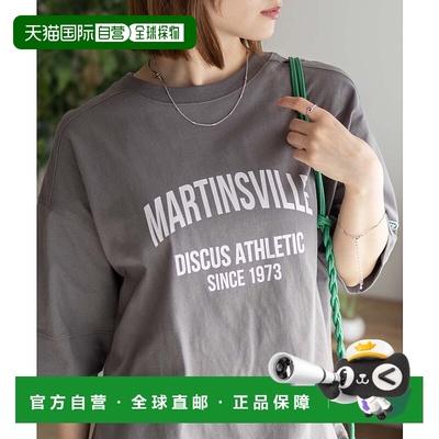 1h可退 日本直邮DISCUS 女士卡通印花宽松T恤 02222005303