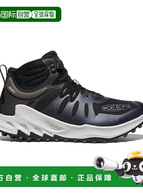 日本直邮KEEN Zionic 舒适百搭 防滑耐磨 高帮 登山鞋 男款 黑色