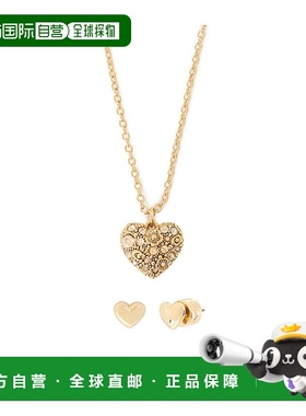 1h可退 香港直邮COACH 女士项链 541359GLD110 AW2025 金色 项链