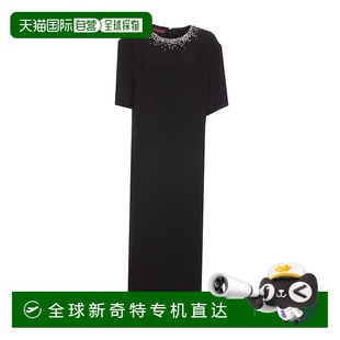 SS2025 1h可退 811661ZAQ1L1000 香港直邮GUCCI 黑色 女士连衣裙