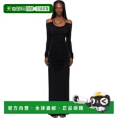 COPR2 黑色 香港直邮Coperni 1h可退 女士 Out 连衣裙 Cut Logo