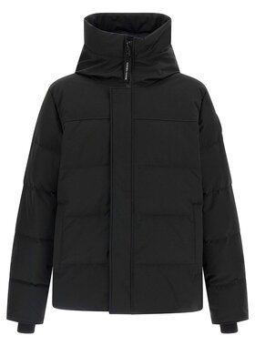 CANADA GOOSE 男士外套 2080M9061 CO 黑色 MacMillan 连帽羽绒服