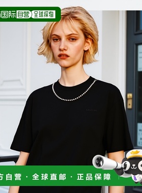 1h可退 香港直邮Ambush 圆领短袖T恤 BMAA001S24JER001