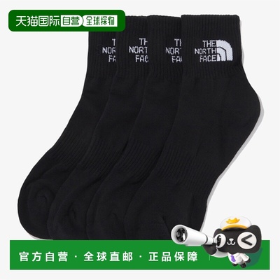 韩国直邮THE NORTH FACE北面男士柔软舒适运动袜袜子NY4AQ00B