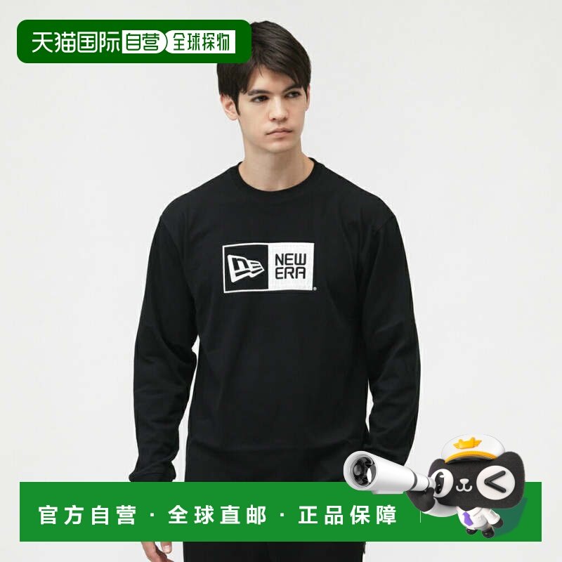 日本直邮NEW ERA 男士长袖T恤 LS CT TEE BOX PATTERN 黑色 14682,运动包/户外包/配件,其他服饰配件,淘宝优惠券,粉丝福利购,淘宝优惠卷