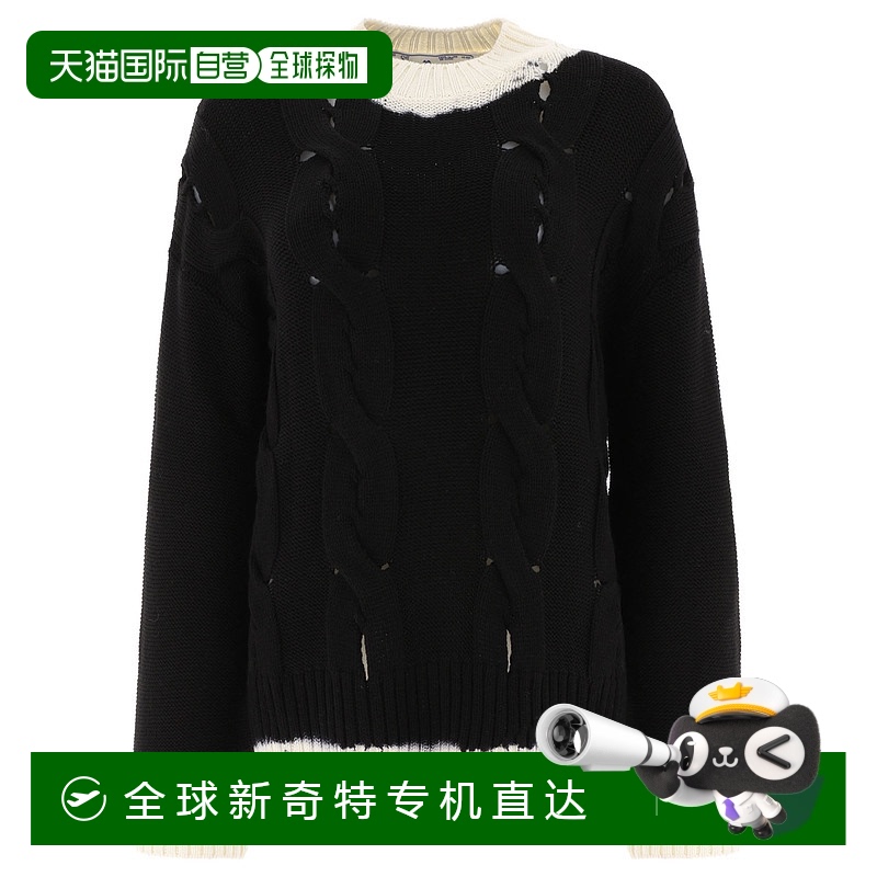1h可退 香港直邮OFF-WHITE 女士针织毛衣 OWHE061F21KNI0011001 A