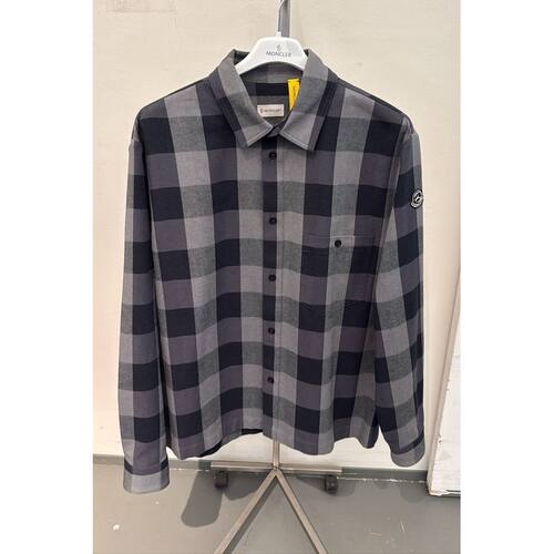 MONCLER 男士衬衫 2F00002M5950F99 SS2025 花色 Cotton shirt
