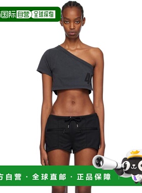 1h可退 【美国直邮】Courreges|灰色 Tuba T 恤