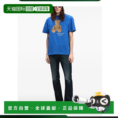 香港直邮PALM ANGELS 男士T恤 PMAA001F24JER0104560 AW2024短袖