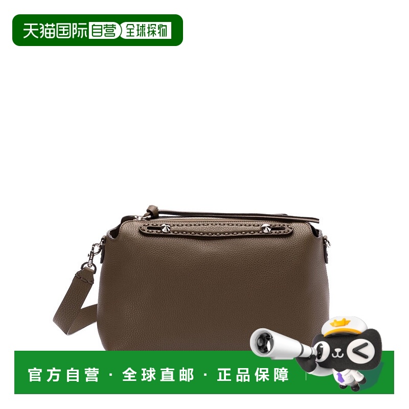 1h可退 香港直邮FENDI 女士手提包 8BL156ASU2F1F2W CO 棕色