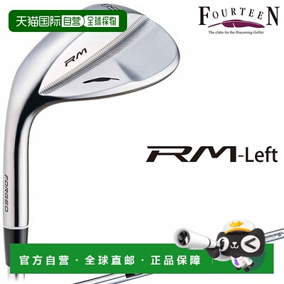 日本直邮Fourteen RM-左挖起杆镀镍铬缎面处理NSPRO TS-101w 钢杆