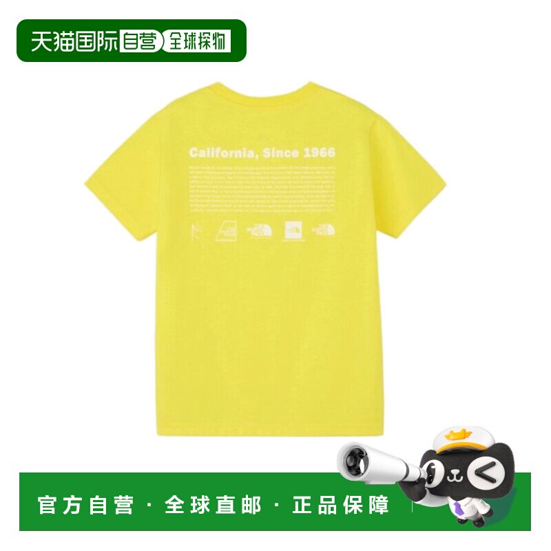 日本直邮THE NORTH FACE 北面 儿童短袖T恤 NTJ32648 2026SS图片