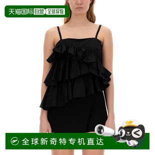 3641MDT0724710199 SS2024 香港直郵MSGM 黑色 不 女士T恤 1h可退