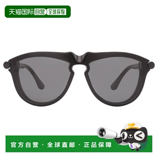 自营Burberry Dark Grey Pilot Men's Sunglasses BE4417U 300187