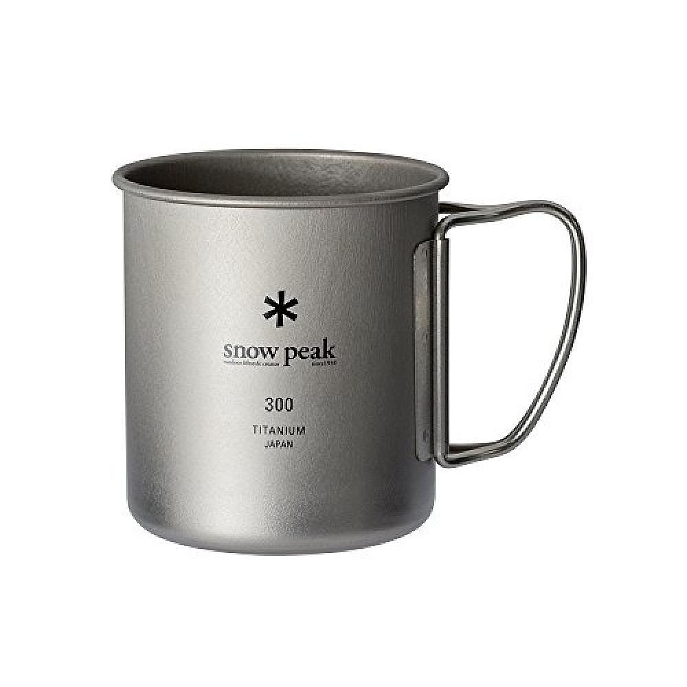 日本直邮Snow Peak雪峰钛合金单层马克杯钛杯 300ml MG-142