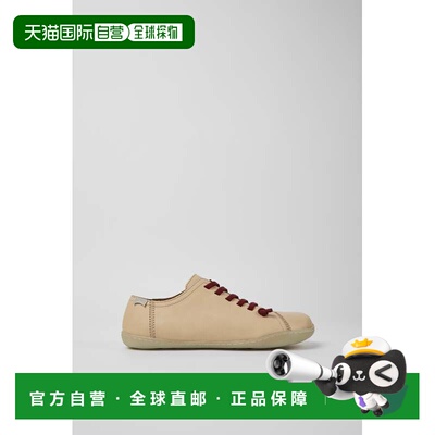 自营camper鞋子女式露营车Peu Cami-中米色 美国奥莱直发新款女鞋