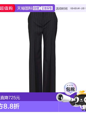 1h可退 香港直邮MaxMara 麦斯玛拉 女士 MSTENFASI 羊毛直筒长裤