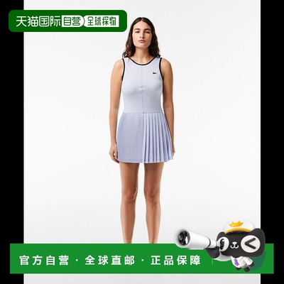 日本直邮 Asymmetry 不对称百褶网球裙连衣裙 [无]