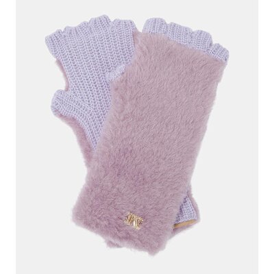 MaxMara 麦斯玛拉 女士 Manny teddy 露指手套 001379