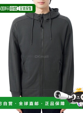 韩国直邮CP COMPANY 斜纹凸起羊毛全拉链护目镜连帽运动衫 (19CMS