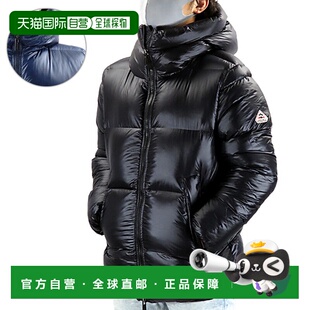 日本直邮 PYRENEX Barry巴利 男士拉链连帽羽绒服长袖外套