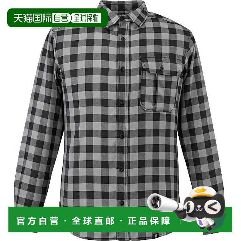 日本直邮MILLET 男士长袖保暖衬衫LS 码中号户外上衣MIV03136-N02