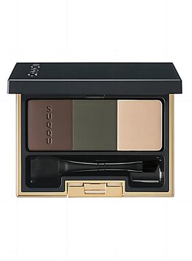 suqqu   晶采3D眉粉盘 #日本专柜版(新版) 6.7g 01墨绿色