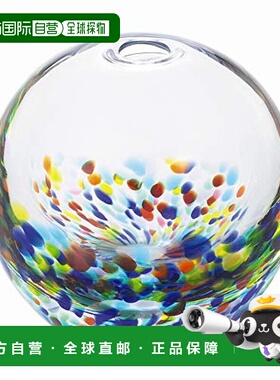 【日本直邮】Aderia阿德利亚 津轻 玻璃创意花瓶 日本产 F-71932