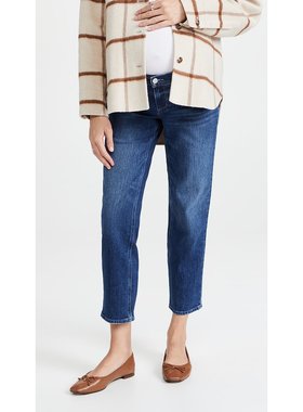 潮奢 Paige 女士 Noella 直脚孕妇牛仔裤 PDENI41325