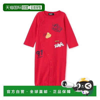 1h可退 日本直邮XLARGE KIDS 儿童长袖2WAY连体衣 涂鸦印花 94535