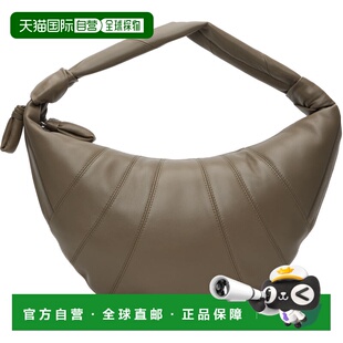 1h可退 香港直邮Lemaire 女士 卡其色 Fortune Croissant 单肩包