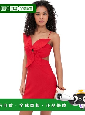 自营FARM Rio Women's Red Flower Mini Dress, Red - red 美国奥