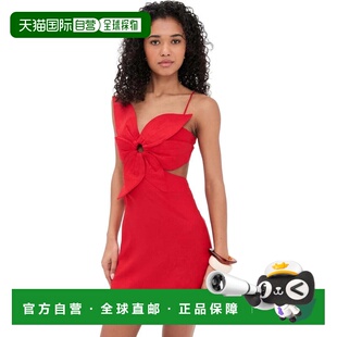 自营FARM Rio Women's Red Flower Mini Dress, Red - red 美国奥