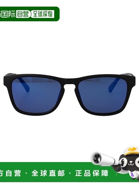 1h可退 香港直邮潮奢 calvin klein 男士 哑光黑色醋纤太阳眼镜 C