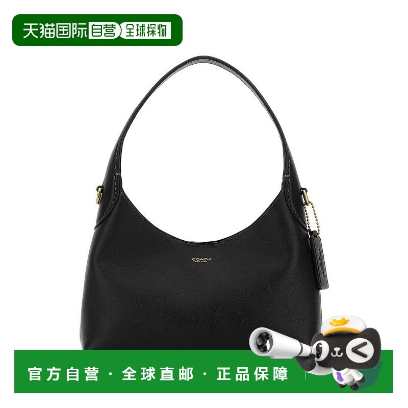 1h可退 香港直邮COACH 女士手提包 CW614B4BLACK AW2025 黑色 Bla