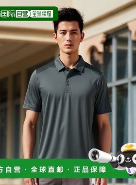 自营 cutter & buckCutter&Buck Prospect纹理弹力男式Polo衫-元