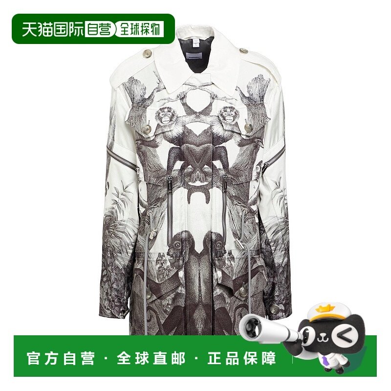 1h可退 香港直邮潮奢 Burberry 巴宝莉 女士 Blouses 花纹衬衫