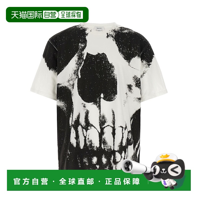 1h可退 香港直邮alexander mcqueen 男士 上装T恤