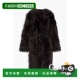 1h可退 7974JF231CHOCO 束带毛羊皮大衣 香港直邮ZIMMERMANN 女士