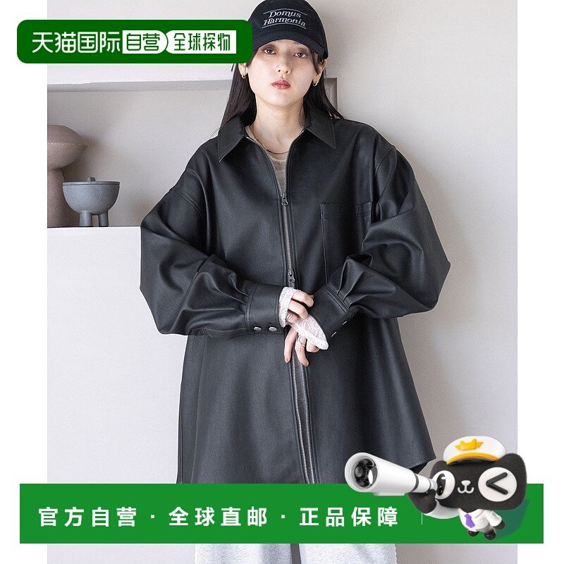 1h可退 日本直邮RAGEBLUE 女装 W拉链宽松衬衫 多材质设计 2024新