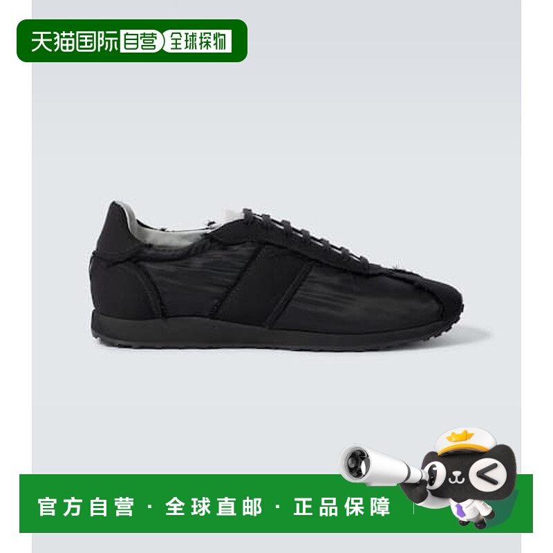 1h可退 香港直邮潮奢 The Row 男士 Moveo 磨边运动鞋 black黑色