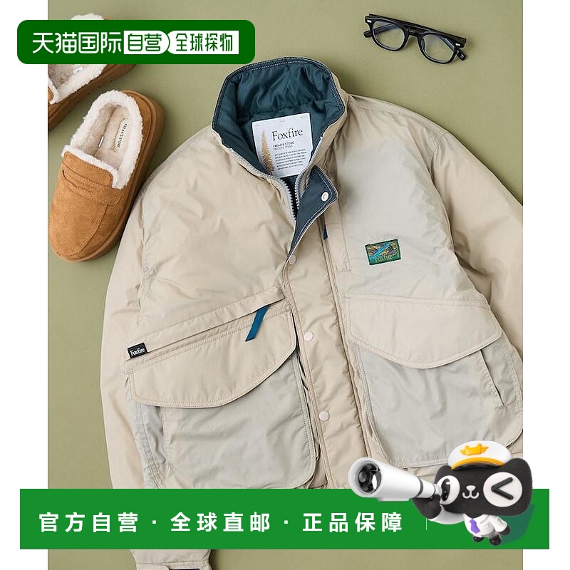 1h可退 日本直邮Foxfire 女装 中棉填充 双拉链尼龙短款夹克 1153