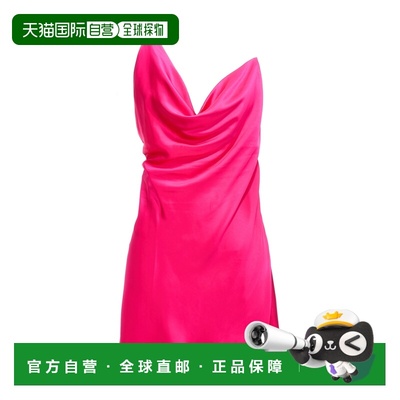 1h可退 香港直邮Y PROJECT 女士 连衣裙 WDRESS105S24FUSCHIA