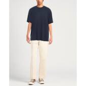 香港直邮潮奢 舒适时尚 AUTRY 基础款 1h可退 blue蓝色 男士 T恤