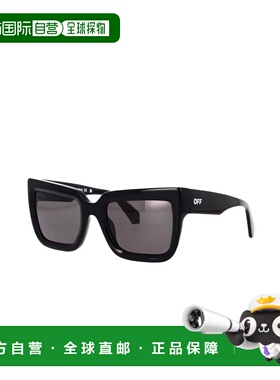 香港直邮OFF-WHITE 女士太阳镜配饰 OERI088F23PLA0011007BLACK