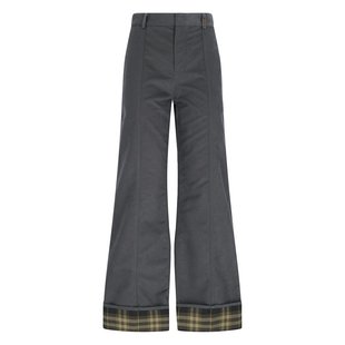 Burberry 脚长裤 巴宝莉 格纹裤 8099352 女士 潮奢