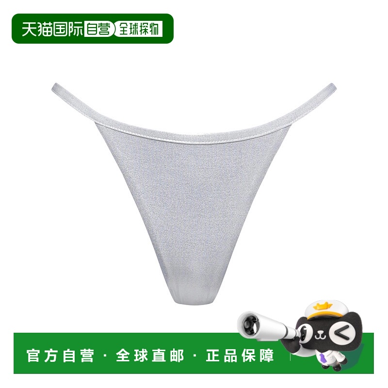 1h可退 香港直邮Moschino 莫斯奇诺 女士 比基尼 metal金属色 舒