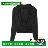 Laurent 闪亮针织长袖 女装 香港直邮Saint 上衣 695231Y36UU