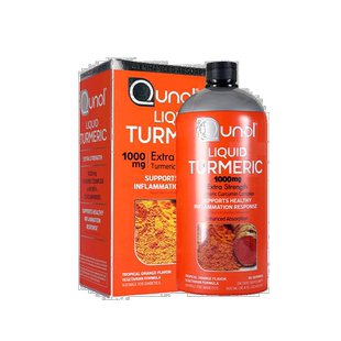 美国直邮Qunol液体姜黄素橙子味护肝提升抵抗力易吸收口服液900ml