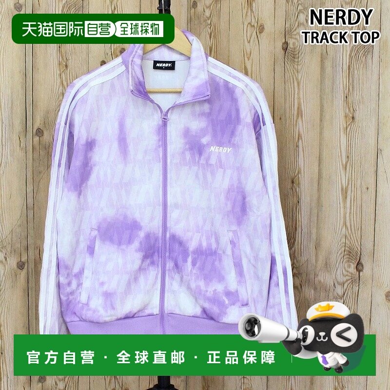 日本直邮NERDY DNA Monogram Watercolor Track Top女士夹克[NE86